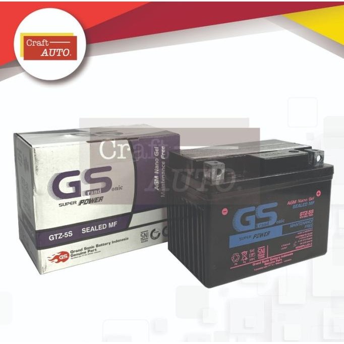 Aki Motor Yamaha Xeon 125 GS GTZ5S