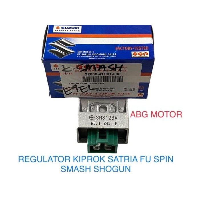 NEW REGULATOR KIPROK SUZUKI SMASH SPIN SATRIA FU TITAN ASLI ORIGINAL