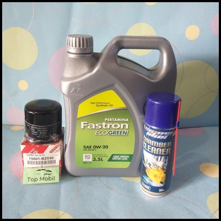 Paket Oli Fastron Eco 0W-20 Agya Calya Sigra Avanza Xenia Luxio 3
