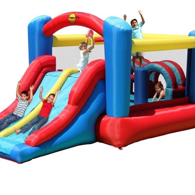 Happy Hop 9163 Racing Fun Bouncer Rumah Balon Trampolin AS