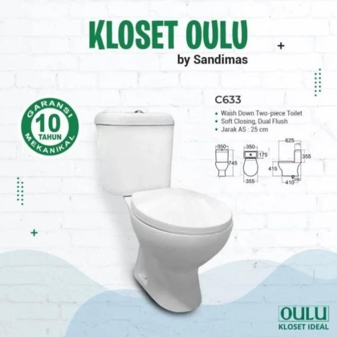 Sale closet duduk oulu /kloset duduk oulu c633