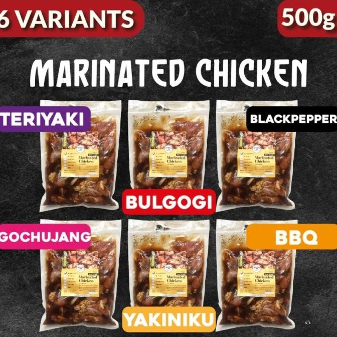

Marinated Chicken / Daging Ayam Marinasi 500 gr by Mafia Daging H24S