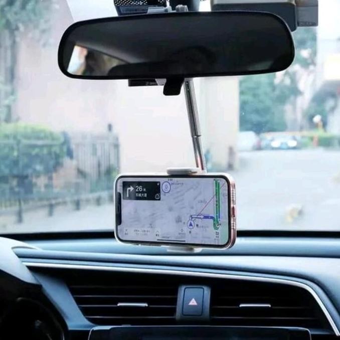 TERMURAH PENYANGGA HP MOBIL GANTUNGAN HP DI KACA SPION GPS HOLDER HP HOLDER JOK MOBIL UNTUK VLOG