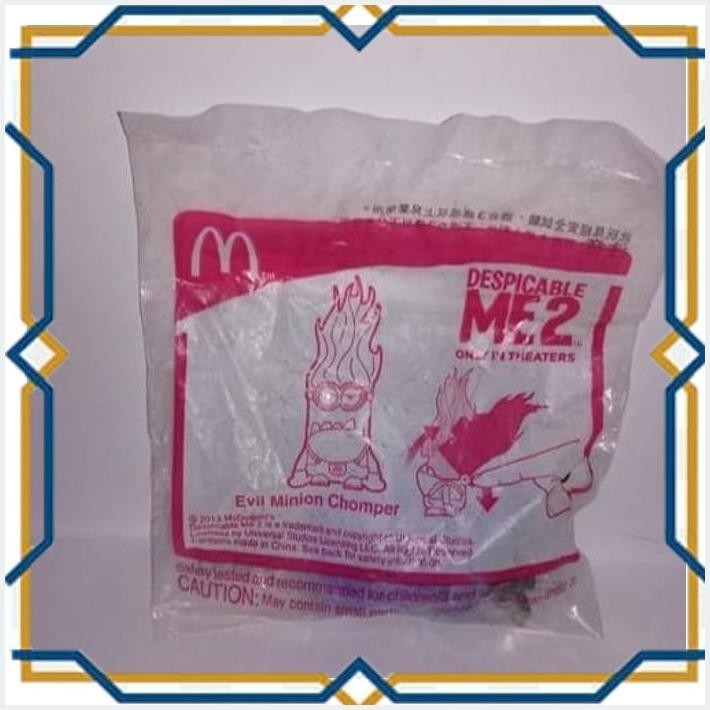[PRA] EVIL MINION CHOMPER - MINIONS - HAPPY MEAL MC DONALDS | SEGEL RARE