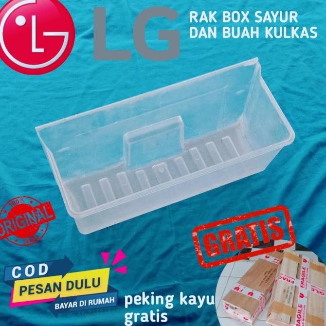 ] RAK BOX SAYUR DAN BUAH KULKAS LG 1PINTU