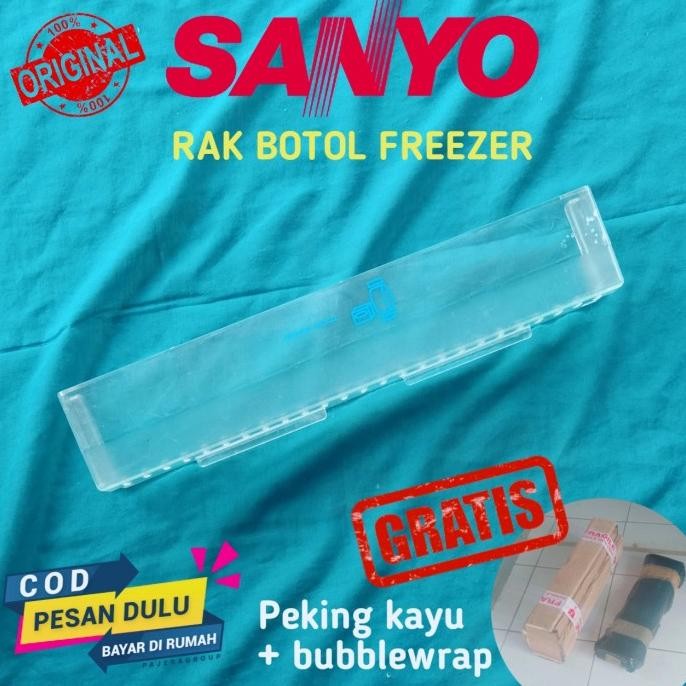 +++++] RAK BOTOL FREEZER KULKAS SANYO BEKAS