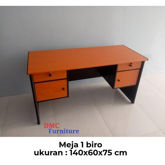 Sale Meja Kantor 1Biro Meja Kantor Meja Tulis 140 Cm Meja Kerja Besar