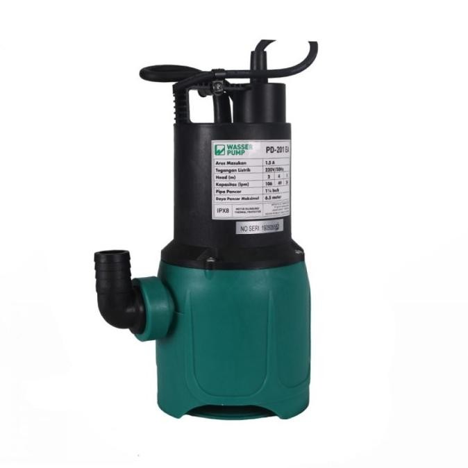 Mesin Pompa Air Celup Wasser Pd 201 Ea