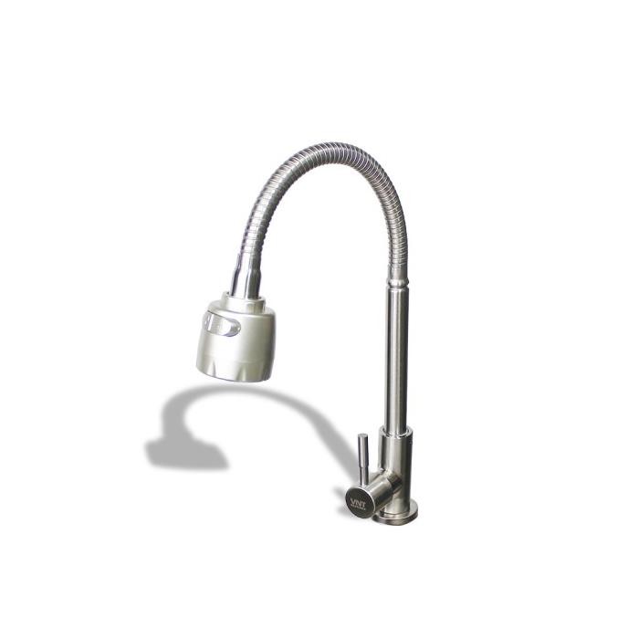 VNT Kran Cuci Piring Flexible Stainless Sink Keran Dapur Fleksibel