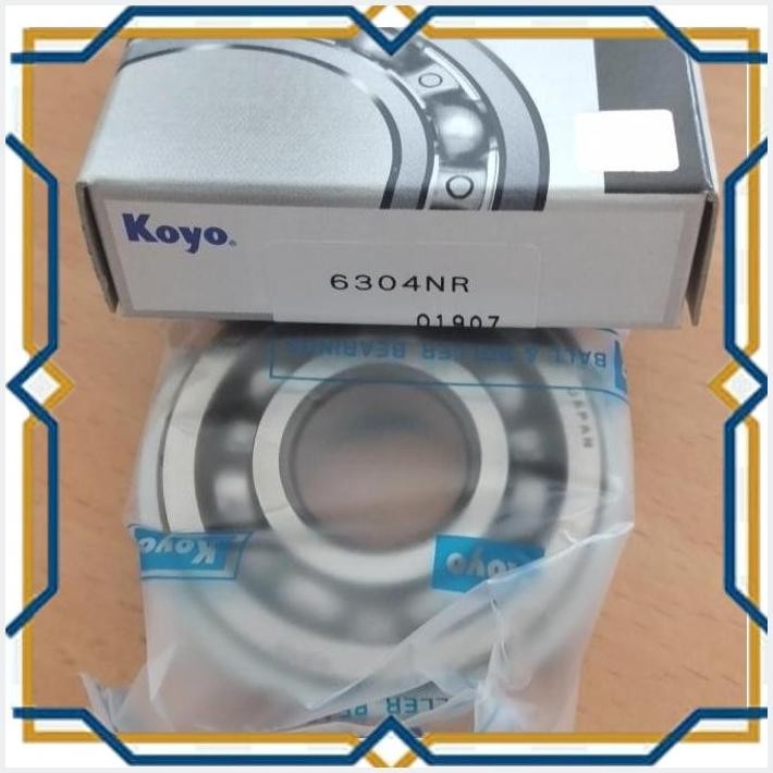 [ori] bearing 6304 nr koyo japan 6304nr