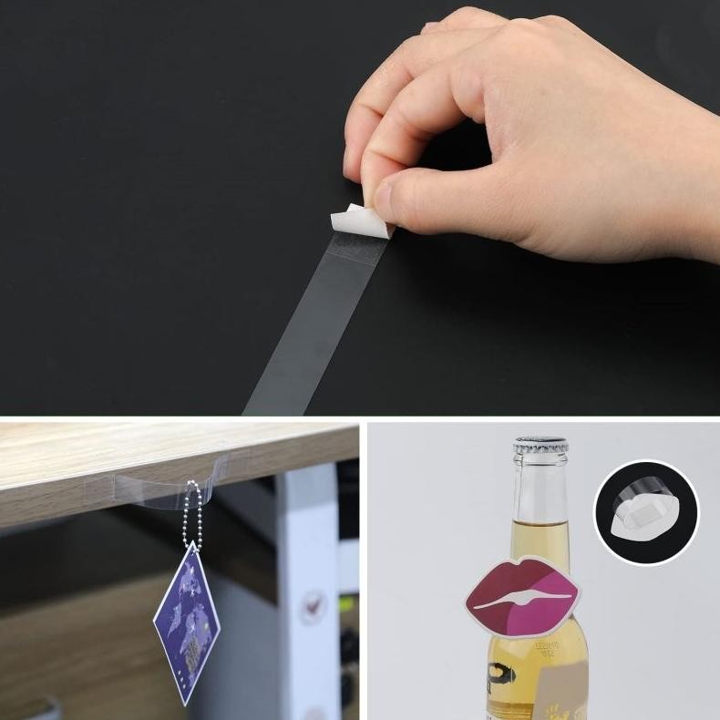 

gd-90 100pcs Wobbler Promosi Toko Mika Display Kartu Promo Mika Label Harga Rak Toko Terlaris