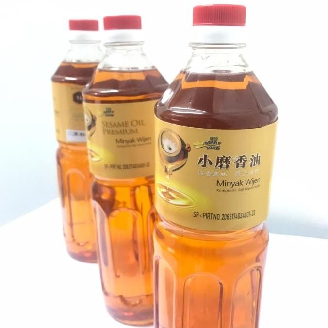 

Sesame Oil / Minyak Wijen 1000ml BERRYFOOD murah