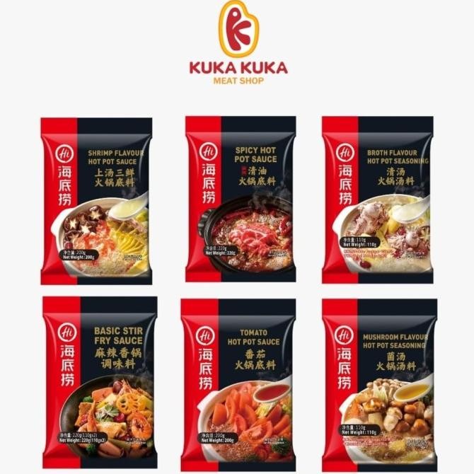 

Bumbu Haidilao | Bumbu Hotpot Instan | Suki Shabu Shabu Instant | Mala murah