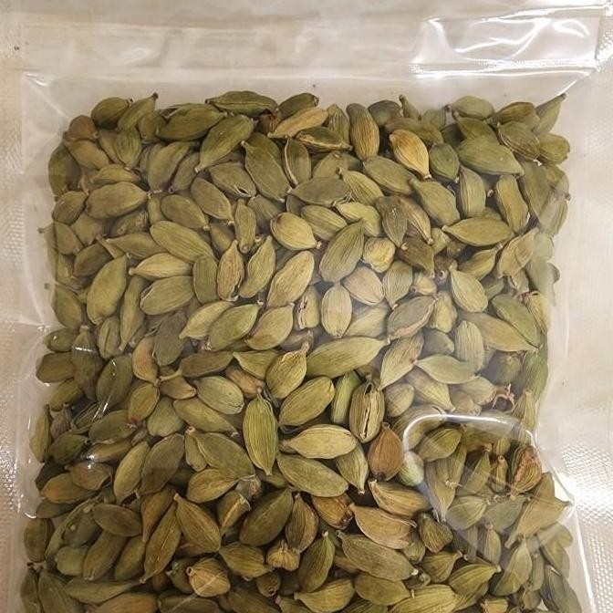 

Kapulaga Hijau India / kapulaga India Arab Premium / Cardamon 1 KG murah