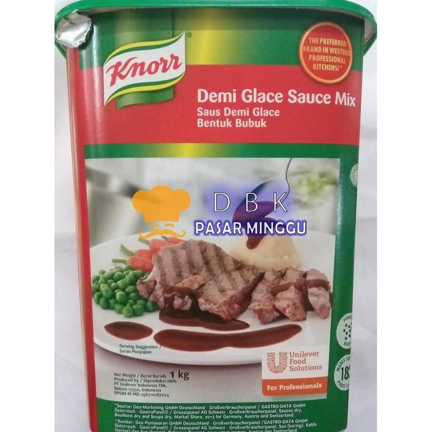 

knorr demi glace sauce mix 1 kg murah