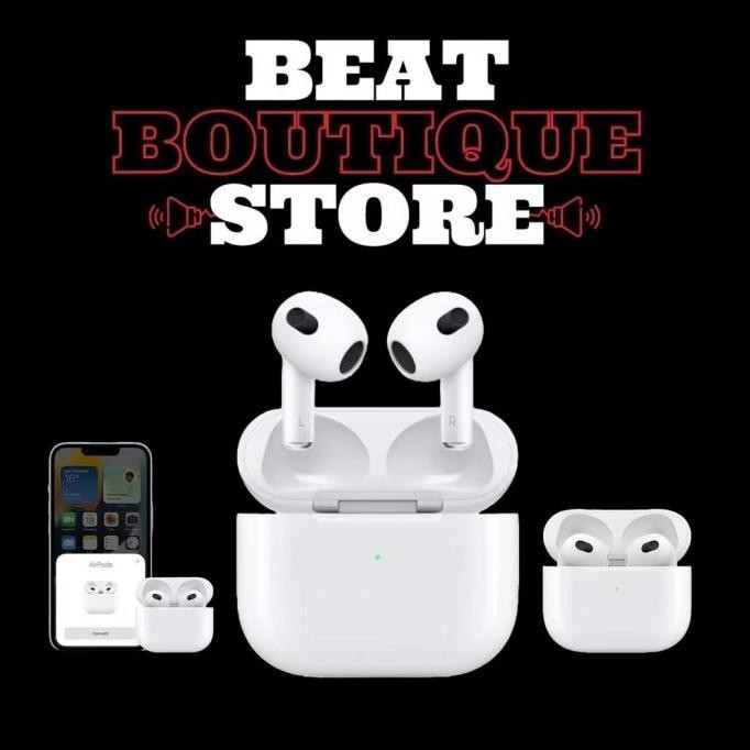 Murah Original App1E Airpods 3 Generation 2023 / Airpods Gen 3 Airpods Iphone With Wireless Charging