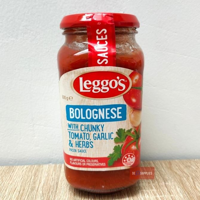 

Leggos Bolognese Pasta Sauce Chunky 500gr - Leggo's Saus Bolognaise murah