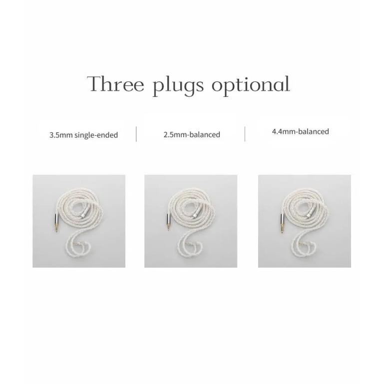 Promo Moondrop Line K 96Pcs 8-Strand High Purity Silve-Plated Copper Cable