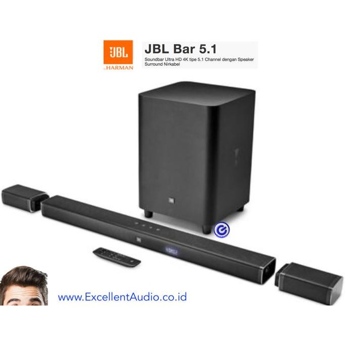 Grosir Soundbar Jbl Bar5.1 Bar 5.1 Wireless Soundbar Home Theatre