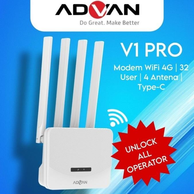 Advan Cpe V1 Pro Modem Wifi 4G Unlock All Operator Modem Advan Cpe V1 Pro Co