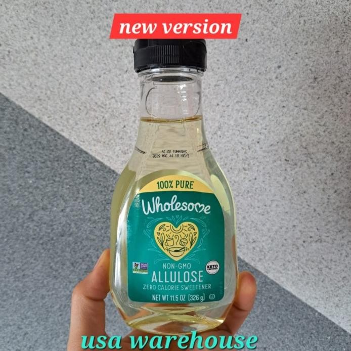 

Wholesome Allulose Zero Calorie Sweetener 326 gr keto non gmo cair murah