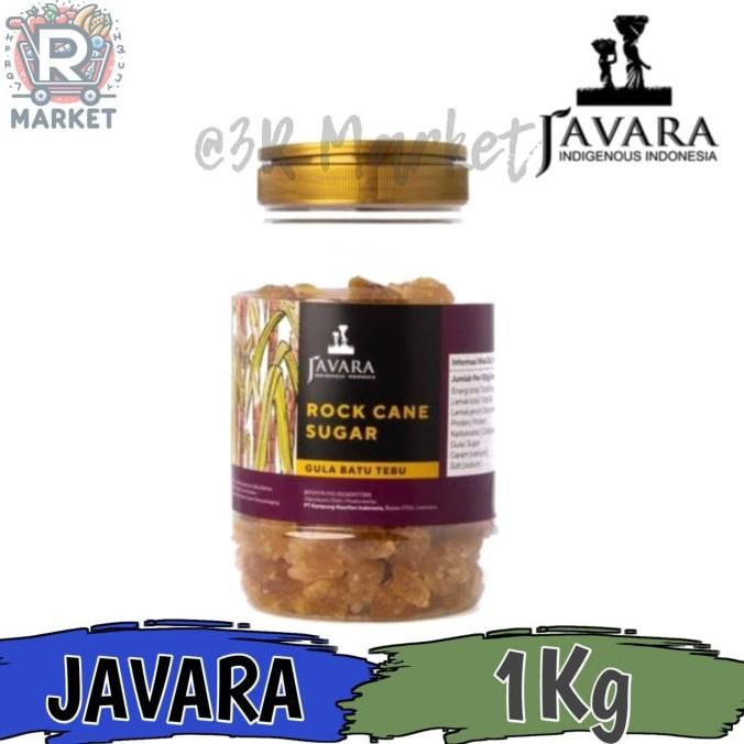 

Javara Rock Cane Sugar 1Kg Gula Batu Tebu murah