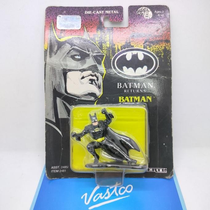 ERTL DC Comics Batman Returns 1992 Batman Figure Statue Diecast Metal
