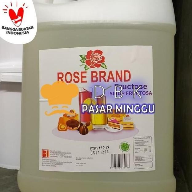 

gula cair rosebrand 5kg (gojek/grab only) sirup fruktosa fructose murah
