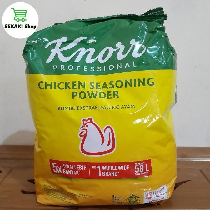 

KNORR Knor Chicken Seasoning Powder 1kg ( Bumbu Daging Ayam ) Refill murah