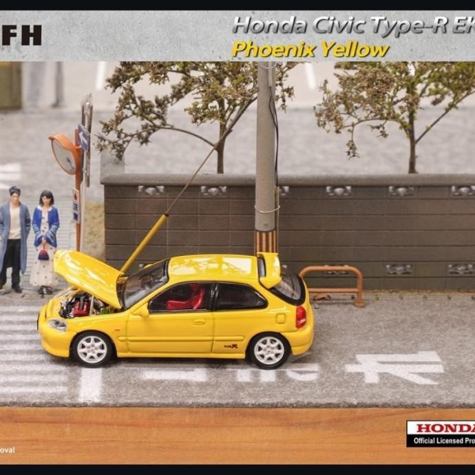 FH MODEL CIVIC TYPE R EK9 YELLOW