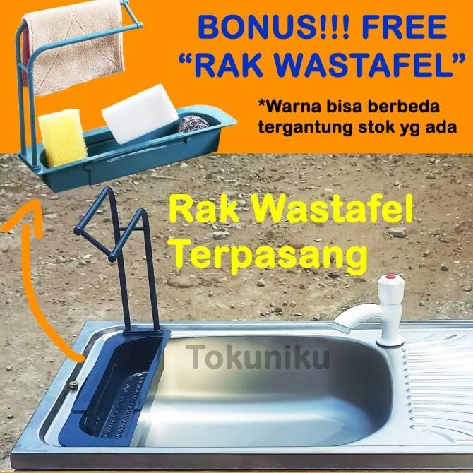 Wastafel Portable Bak Cuci Piring Portable Tempat Cuci Piring Panjang murah