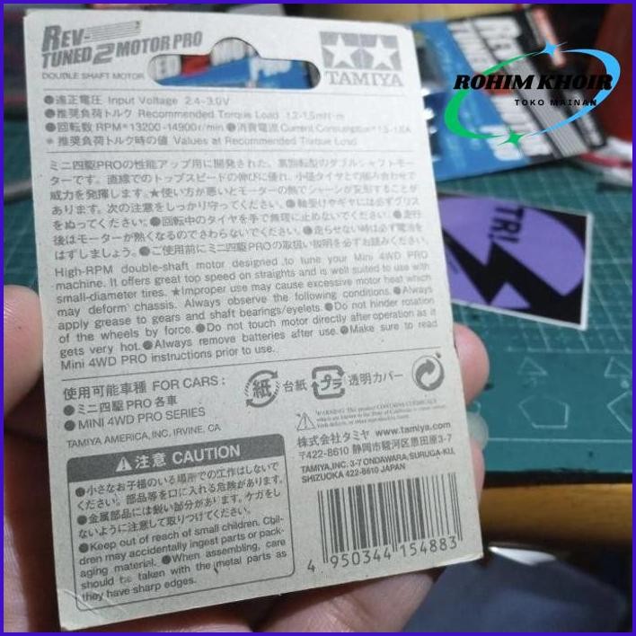 GASS. DINAMO REV-TUNED 2 MOTOR PRO TAMIYA 15488 MESIN REV TUNED DOUBLE SHAFT