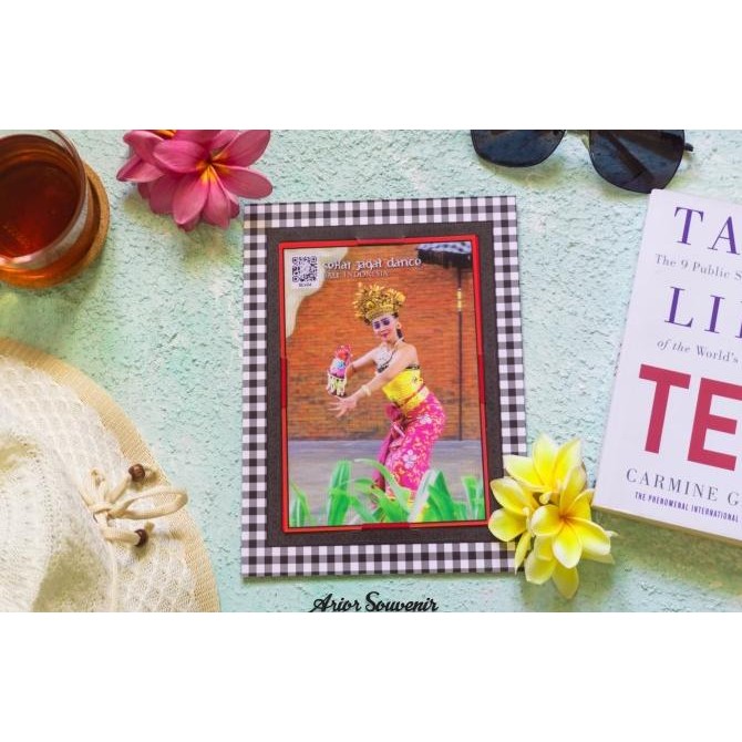 

3D Postcard Souvenir (BLV - 04) Sekar Jagat Dance