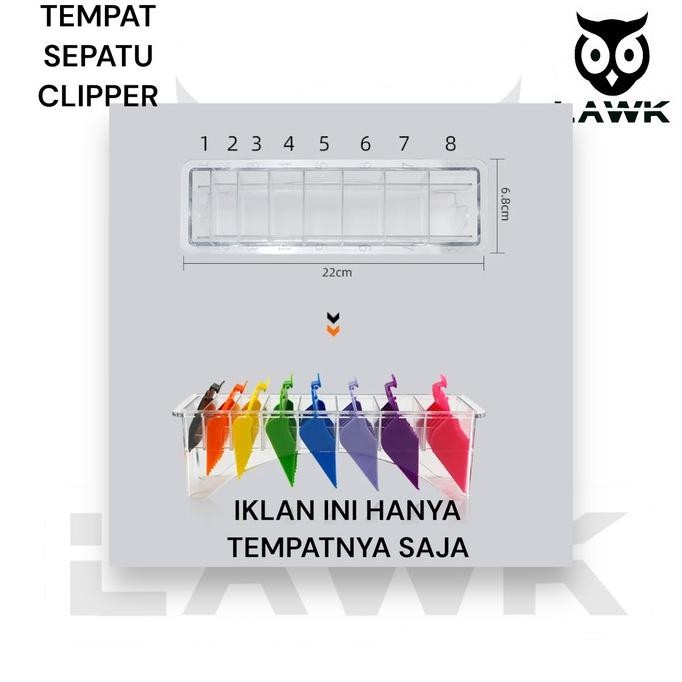 Tatakan Comb ukuran mesin cukur rambut Sepatu ukuran clipper murah