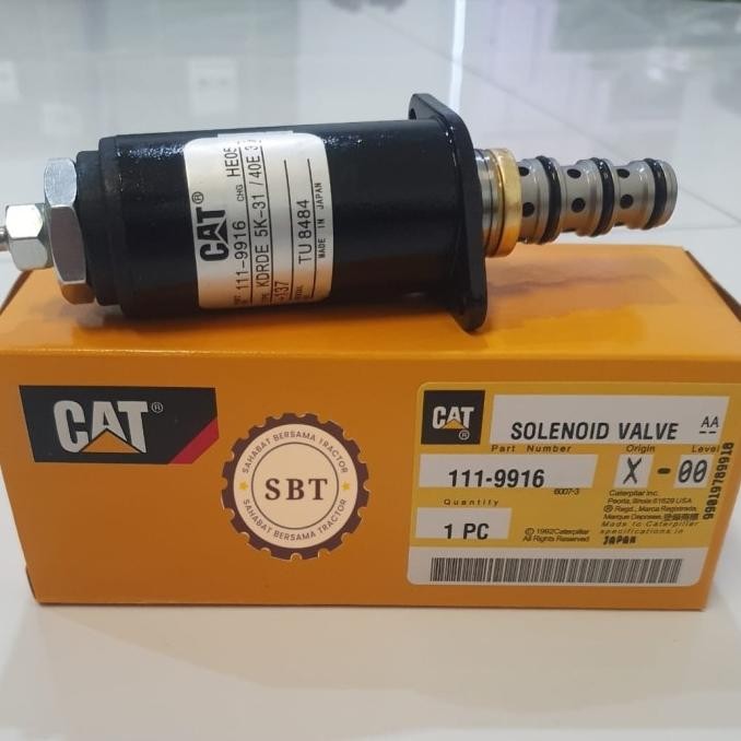 Solenoid Cat 111-9916 New Stok