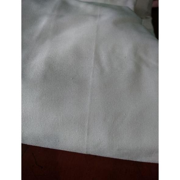 uj-32 KAIN PRIMISIMA PREMIUM SERAT ALAM KATUN PUTIH POLOS BAHAN ECOPRINT BATIK PRIMISSIMA PREMIUM HA
