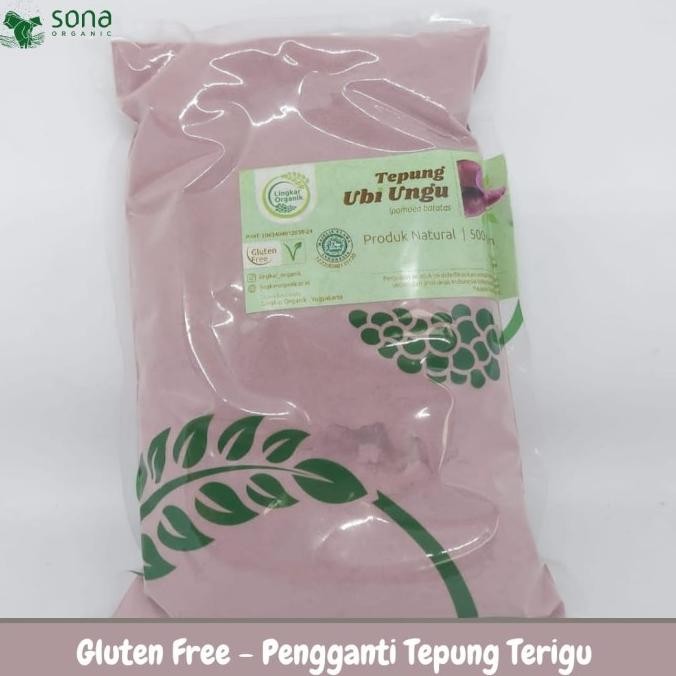 

(Good) Tepung Ubi Ungu 500gr - Lingkar Organik - Gluten Free - Mpasi