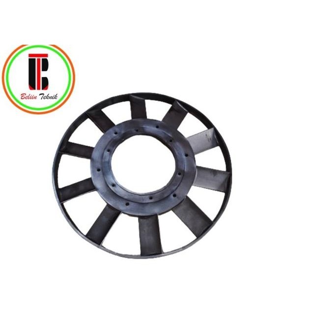 Kipas Plastik Kepala Kompresor Angin Shark 7.5-10Hp New Stok