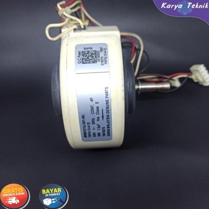 DINAMO BLOWER MOTOR FAN AC GREE DAIKIN CINA FTV FTN ORIGINAL