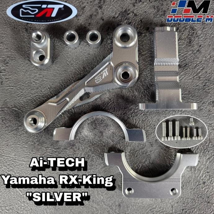 Breket Bracket Stabilizer Stang Steering Damper Aitech RX King RXKing not TKpro