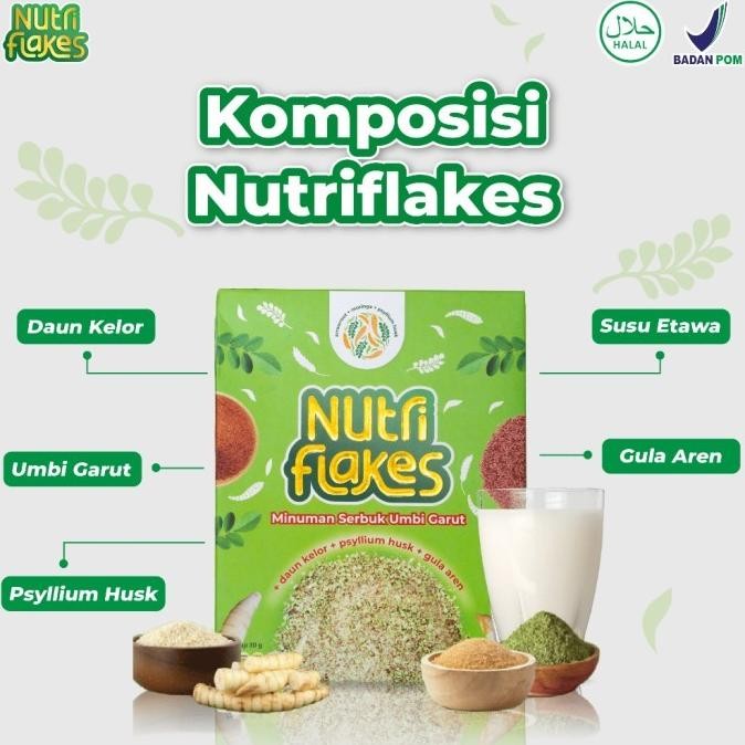 

(Good) Paket 1 Box NUTRIFLAKES - Sereal Ampuh Cegah dan Obati Asam Lambung