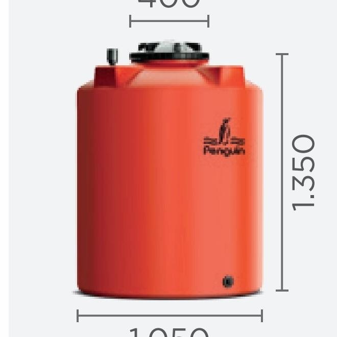 hanya disini] tangki air penguin tedmon merk penguin 1050 Liter palembang