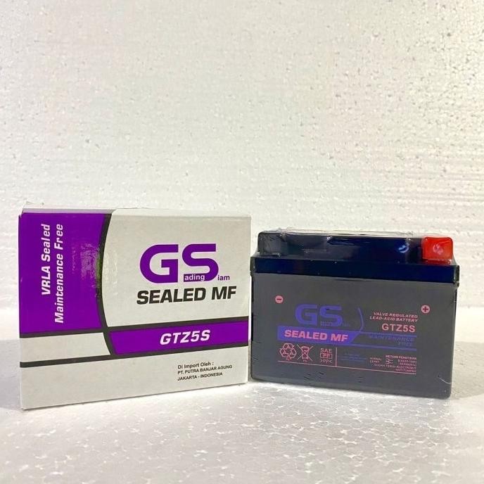Aki Motor GS E GTZ5S Yamaha Jupiter Z, Jupiter Z1, Jupiter MX135