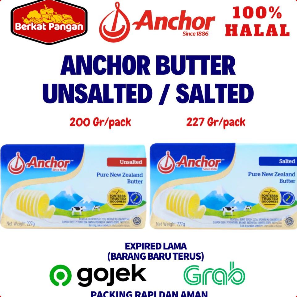

Anchor Uned Butter Ed Butter 227Gr Mentega