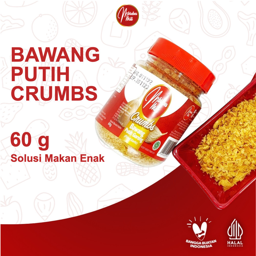 

Bawang Putih Crumbs 60g - Mbrebes Mili