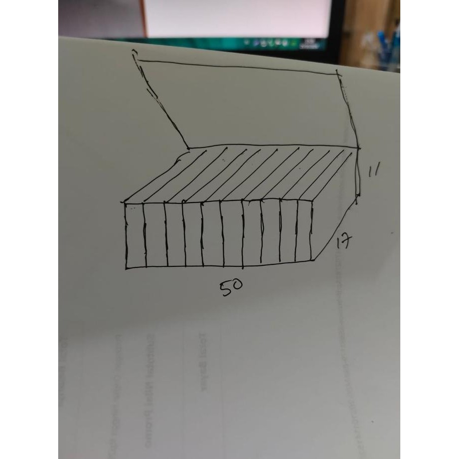 MURAH box akrilik sekat/box serbaguna uk  custom