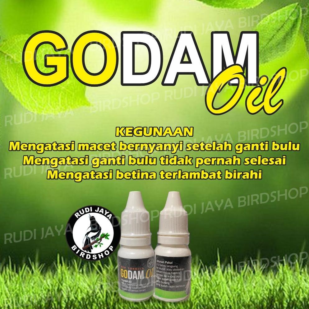 gh-67 GODAM OIL HIGH BOTOL PUTIH DR EDHI EDI BOEDI PAK PONCO OBAT VITAMIN BURUNG MURAI KACER KENARI 