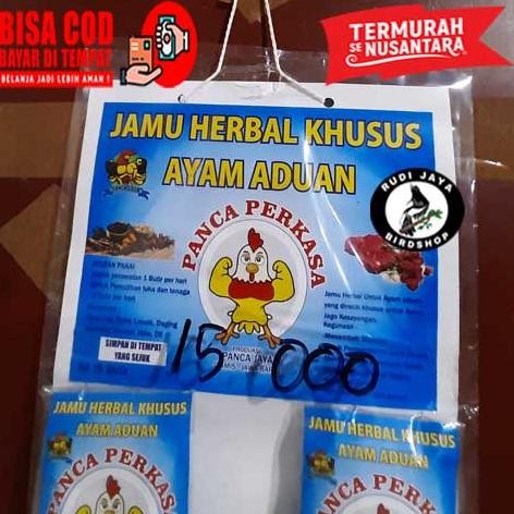 sd-67 PANCA PERKASA 1 RENTENG 10 SACHET PANCA JAYA JAMU HERBAL SUPLEMEN VITAMIN DOPING KHUSUS AYAM A