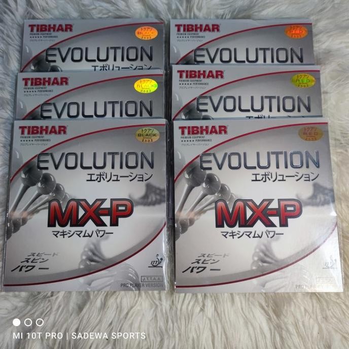 TERMURAH - KARET PINGPONG TENIS MEJA TIBHAR EVOLUTION MXP/ MX-P ORIGINAL GERMANY