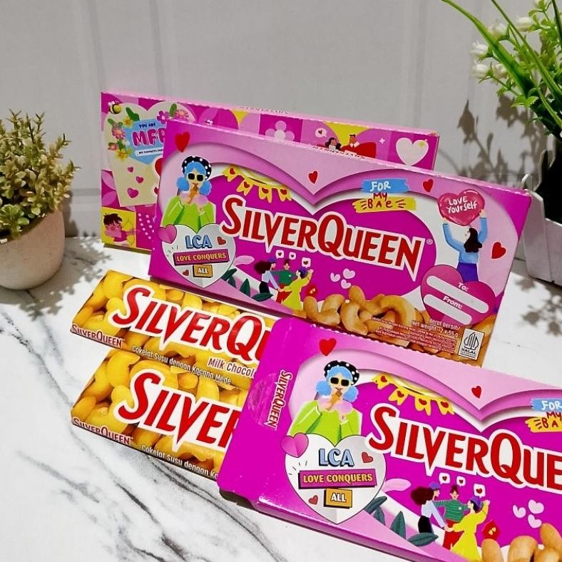 

wdr-75 Coklat Silverqueen special edition valentine isi 2pcs Premium